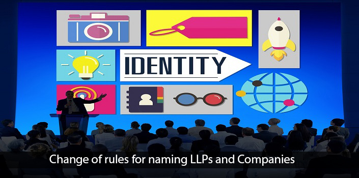 Change of rules for naming LLPs and Companies